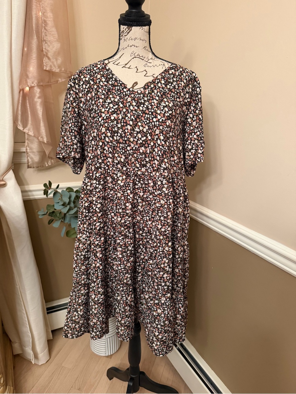 New with tags BTFBM floral babydoll dress.XL